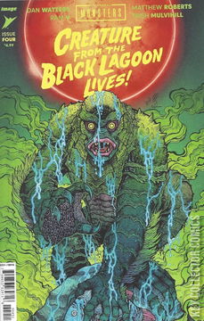 Variant Cover for Universal Monsters: The Creature From the Black Lagoon Lives #4