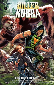 Variant Cover for Killer Kobra: The Hunt Begins #3