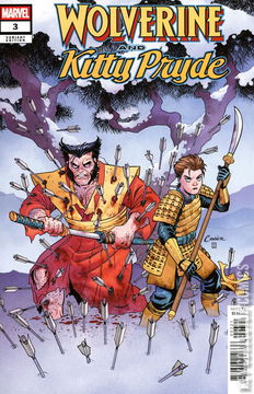 Variant Cover for Wolverine and Kitty Pryde #3
