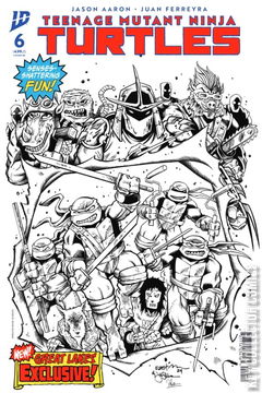 Variant Cover for Teenage Mutant Ninja Turtles #6