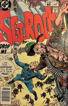 Variant Cover for Sgt. Rock #382
