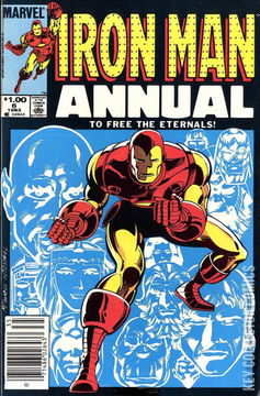 Variant Cover for Iron Man Annual #6