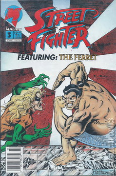 Variant Cover for Street Fighter #3