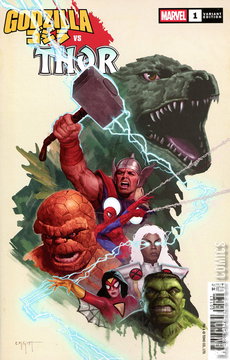Variant Cover for Godzilla vs Thor #1