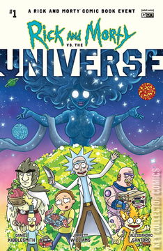 Variant Cover for Rick and Morty vs. the Universe #1