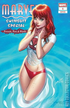 Variant Cover for Marvel Swimsuit Special: Friends, Foes & Rivals #1