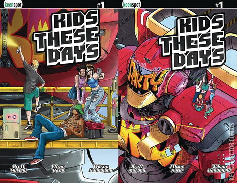 Variant Cover for Kids These Days #1