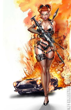 Variant Cover for Heat Seeker: Exposed - A Gun Honey Series #2