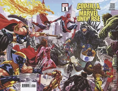 Godzilla Destroys the Marvel Universe #1