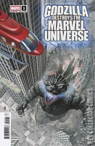 Godzilla Destroys the Marvel Universe #1