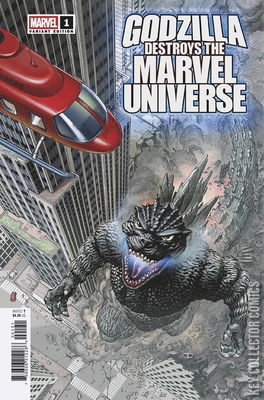 Godzilla Destroys the Marvel Universe
