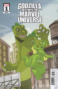 Godzilla Destroys the Marvel Universe #1