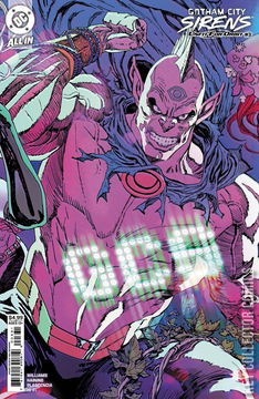 Variant Cover for Gotham City Sirens: Unfit for Orbit #3