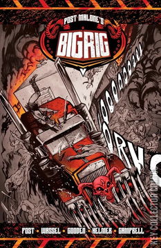 Variant Cover for Post Malone's Big Rig #1