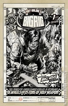 Variant Cover for Post Malone's Big Rig #1