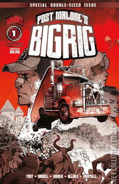 Variant Cover for Post Malone's Big Rig #1