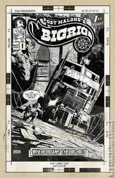Variant Cover for Post Malone's Big Rig #1