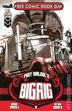 Variant Cover for Post Malone's Big Rig #1