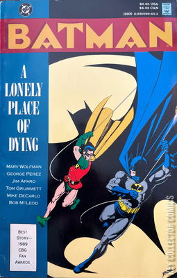 Batman: A Lonely Place of Dying