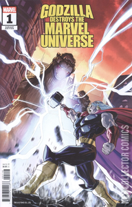 Godzilla Destroys the Marvel Universe #1