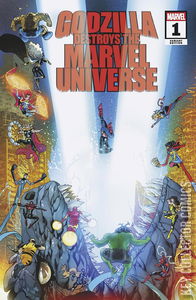 Godzilla Destroys the Marvel Universe #1