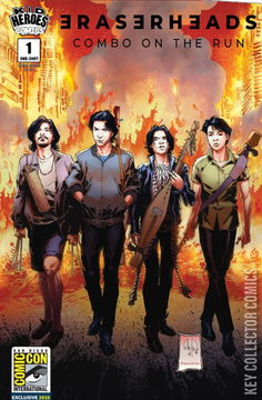 Variant Cover for Eraserheads: Combo on the Run #1