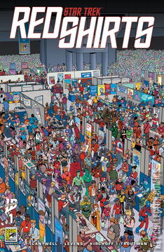 Variant Cover for Star Trek: Red Shirts #1