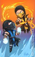 Variant Cover for Fame: Mortal Kombat - Ed Boon #1