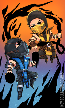 Variant Cover for Fame: Mortal Kombat - Ed Boon #1