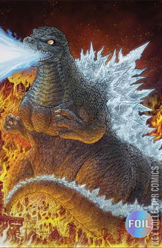 Variant Cover for Godzilla 70th Anniversary Foil Classics #1