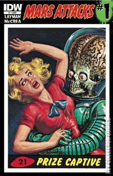 Variant Cover for Mars Attacks #1