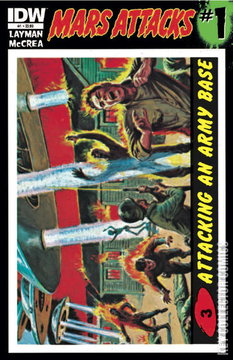Variant Cover for Mars Attacks #1