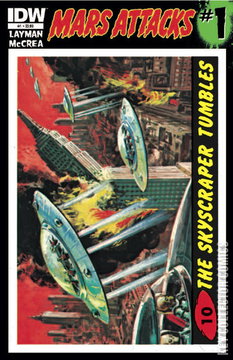 Variant Cover for Mars Attacks #1