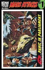 Variant Cover for Mars Attacks #1