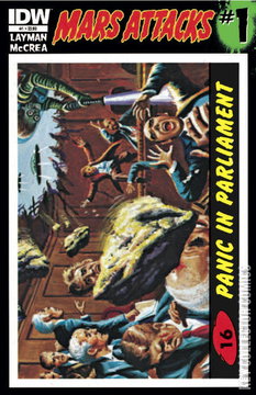 Variant Cover for Mars Attacks #1
