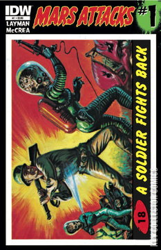 Variant Cover for Mars Attacks #1