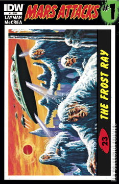 Variant Cover for Mars Attacks #1