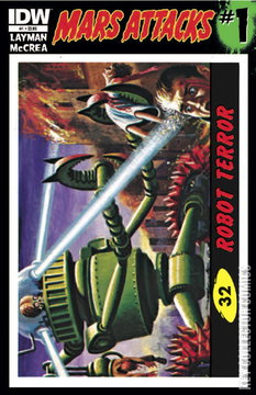 Variant Cover for Mars Attacks #1