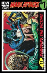 Variant Cover for Mars Attacks #1