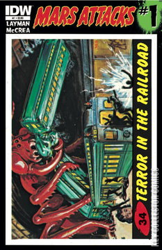 Variant Cover for Mars Attacks #1