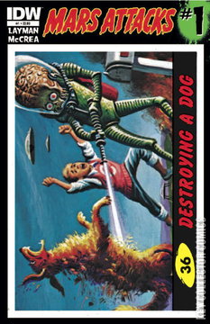 Variant Cover for Mars Attacks #1