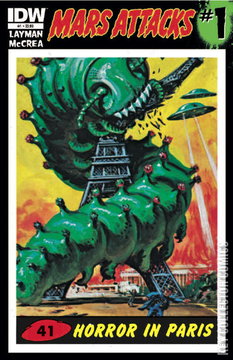 Variant Cover for Mars Attacks #1
