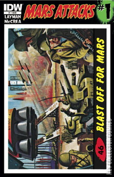 Variant Cover for Mars Attacks #1