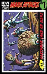 Variant Cover for Mars Attacks #1