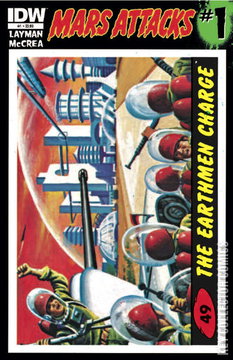 Variant Cover for Mars Attacks #1