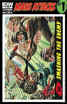 Variant Cover for Mars Attacks #1