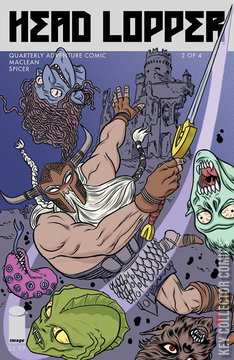 Variant Cover for Head Lopper #2