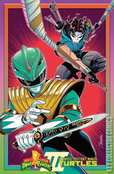 Variant Cover for Mighty Morphin Power Rangers / Teenage Mutant Ninja Turtles #1