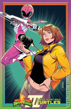 Variant Cover for Mighty Morphin Power Rangers / Teenage Mutant Ninja Turtles #1