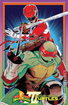 Variant Cover for Mighty Morphin Power Rangers / Teenage Mutant Ninja Turtles #1